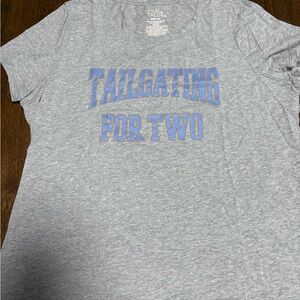 Time and Tru Heather Gray Maternity Top